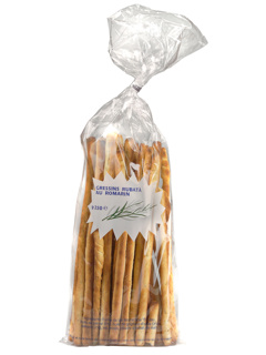 Breadsticks w/Rosemary Import Italy 250gr Pack
