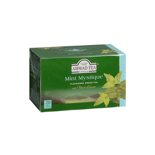 gr Packeen Tea w/Mint Box 20 Sachets Ahmad Tea 50gr Pack