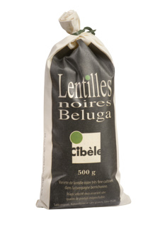 Beluga Black Lentils SDP Pack 500gr