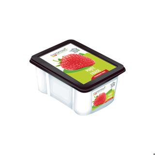 Frozen Puree Strawberry Caraman 1kg Tub