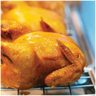 Frozen Yellow Chicken Halal Cote Food 1.25-1.5kg