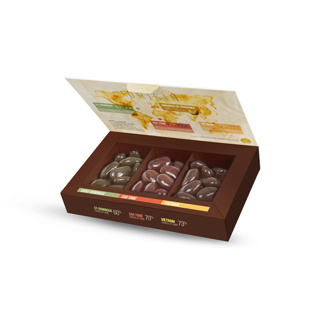 Almonds Coated in Chocolate Ecrin Gift Box Francois Doucet 180gr