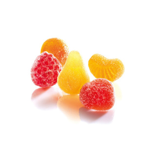 Fruit Jellies Sweet Fruit Shape Assortment (No Added Sugar)  Francois Doucet 2kg | per kg
