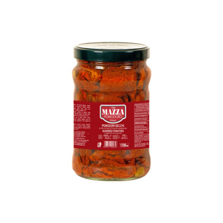 Sin-Dried Tomatoes in Oil 1.7kg Mazza | Box w/6jars