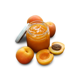 Apricot Jam Folie des Fromages 120gr Jar