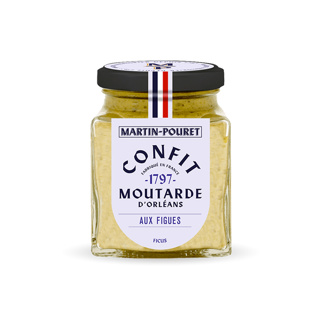 Confit Mustard w/Figs Martin Pouret 105gr Tin