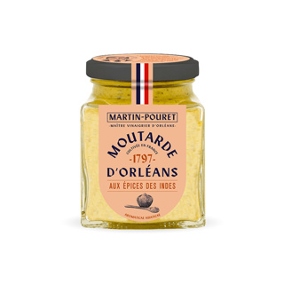 Orleans Mustard w/Spices Martin Pouret 200gr Tin