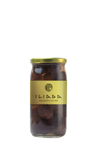 Black Olives From Kalamata PDO 215gr Jar Iliada
