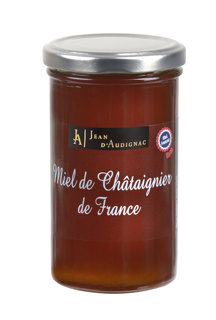 Chestnut Honey Origin France 350gr Jar Jean D'Audignac