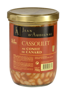 Cassoulet w/Duck Confit 85cl Jar Jean d'Audignac