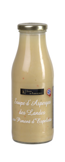 Asparagus Soup From The Landes w/Espelette Pepper 480gr Jar Jean D'Audignac