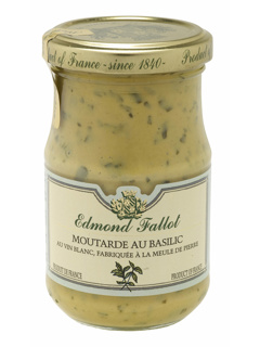 Basil Mustard 100gr Jar Edmond Fallot