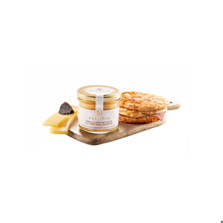 Comte cheese cream with black truffle Plantin 90gr jar box/6