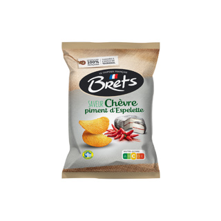 Goat Chips/Espelette Pepper Brets 125gr Pack