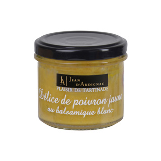 Delice Of Yellow Pepper And White Balsamic Jean D'Audignac 90gr Jar