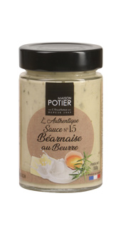 Bearnaise Sauce w/Butter Christian Potier 180gr Jar
