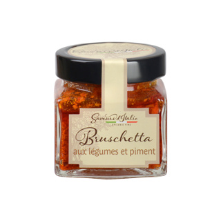 Bruschetta Vegetables And Peperonni Flavors of Italy 180gr Pack
