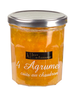 4 Citrus Fruits Cooked In Cauldron Jean D'Audignac 320gr Jar