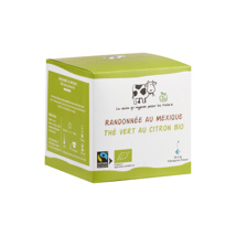 Hiking In Mexico Organic Lime/Lime Tea 50gr La Vache | Pack w/20 Sachets