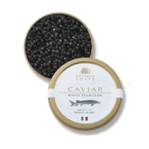 Caviar White Sturgeon Acipenser Transmontanus Italy Reserve Loste Tin 20gr