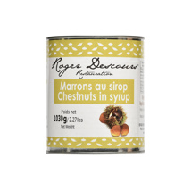 Chestnut in Syrup Roger Descours 1kg Tin