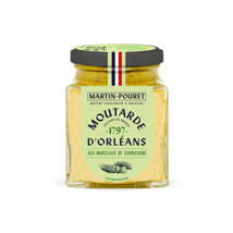 Orleans Mustard w/Pickle Pieces Martin Pouret 200gr Tin