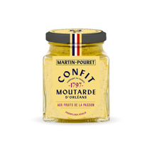 Confit Mustard w/Passion Fruit Martin Pouret 105gr Tin